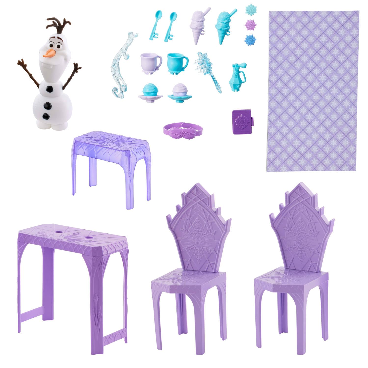 Mattel Disney Frozen Elsa Ice Castle Playset, 2.5+ Ft Tall
