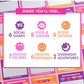 Happy Duo Best Friend Bucket List 35 Scratch Off Cards for Friends - Fun Adventure Date Ideas for Women, Besties & BFFs - Friendship Gift