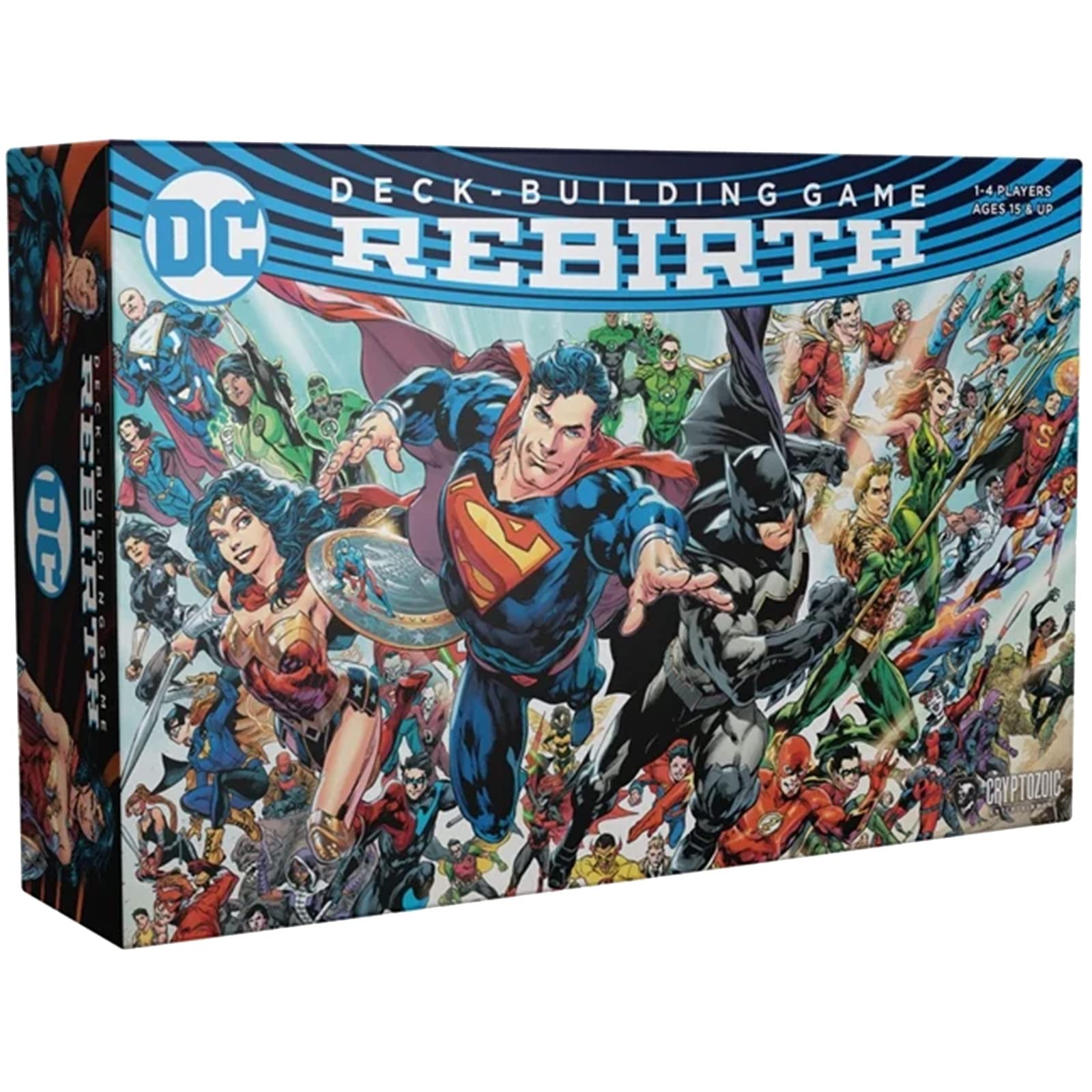 DC Deck Building Game: Rebirth - Multiple Campaign Scenarious with Unique Gameplay and Cards - Features Iconic DC Universe Location - Compatible
