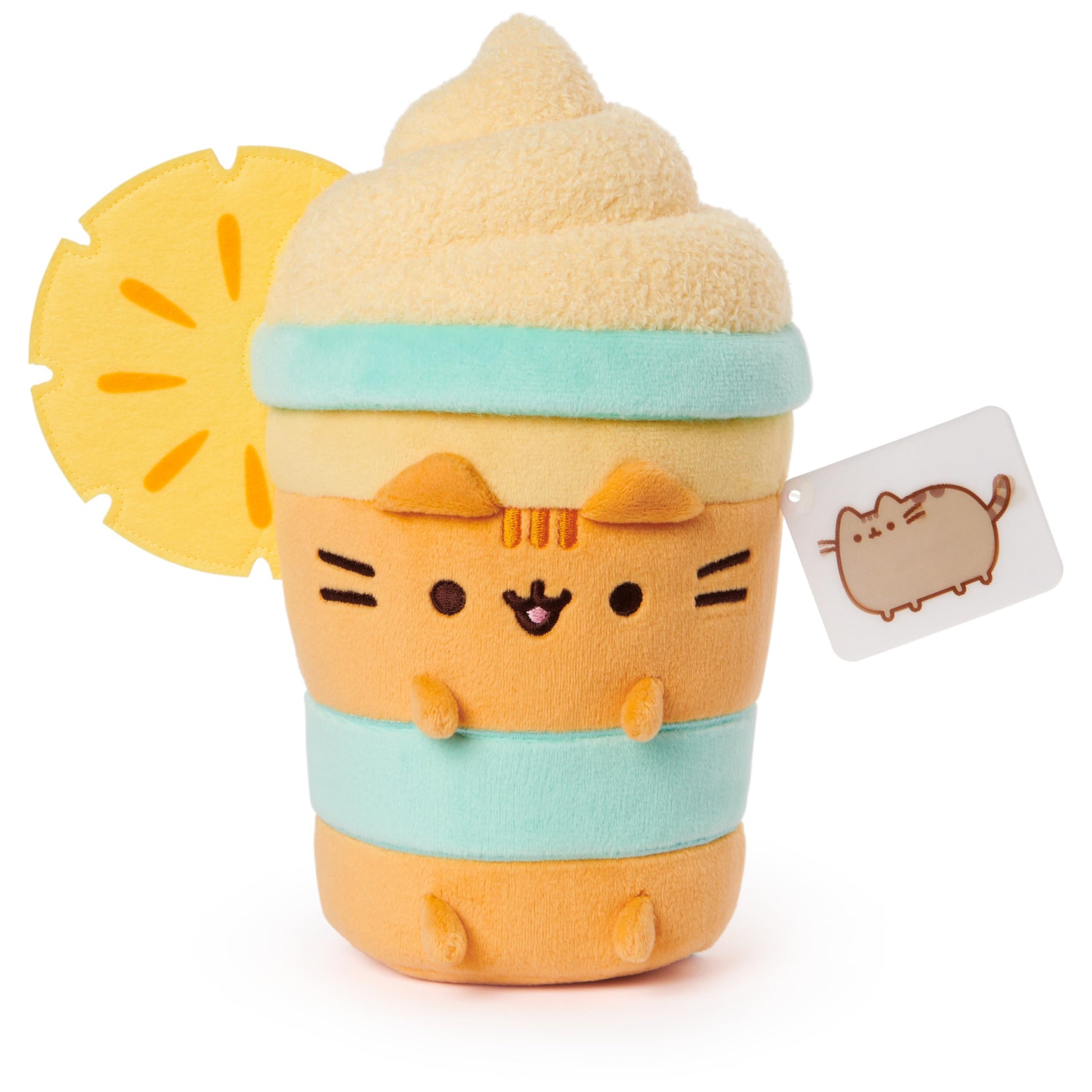 GUND Pusheen Pineapple Float 9.5-Inch Plush Toy for Ages 8+