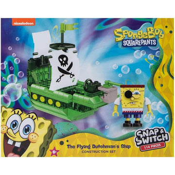 SpongeBob SquarePants The Flying Dutchman's Ship Snap & Switch Set