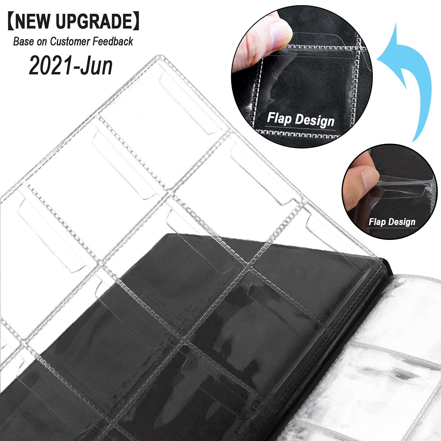 CenterZ 150 Pockets Coin Album, Penny Collecting Book, Souvenir Coins Collection Holder, Ideal for Pressed Pennies Passport, Hobby Coin Collector