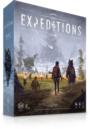 Stonemaier Games: Expeditions (Base Game) by Jamey Stegmaier | A Competitive Engine Building & Exploration Strategy Board Game Set in an Alternate