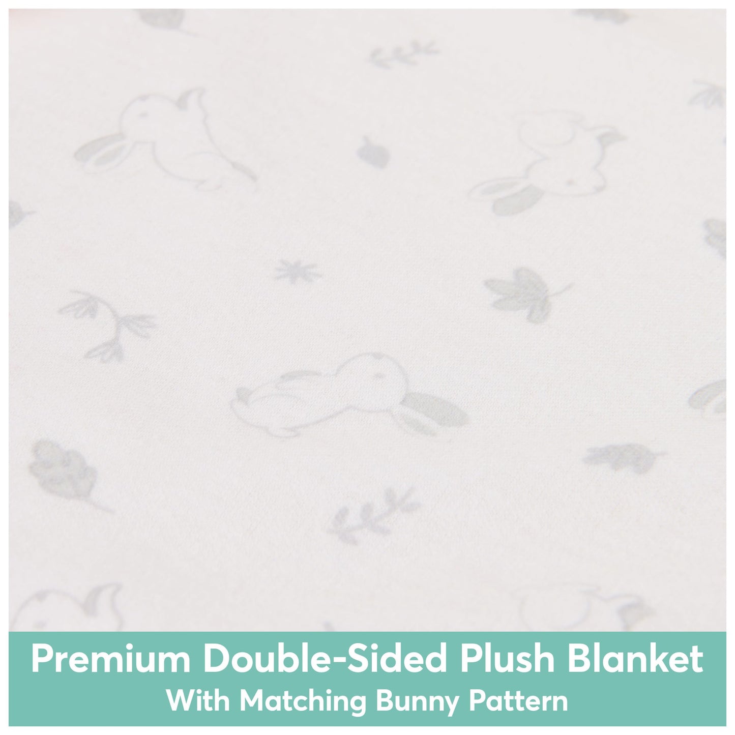 GUND Baby Sustainably Soft Bunny 13-Inch Plush Lovey, Ages 0+