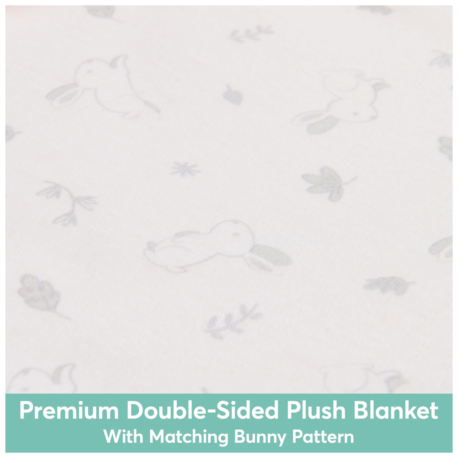 GUND Baby Sustainably Soft Bunny 13-Inch Plush Lovey, Ages 0+