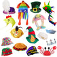 POPCIEL 12 Assorted Funny Hats Crazy Party Hat Photo Booth Props for Adult