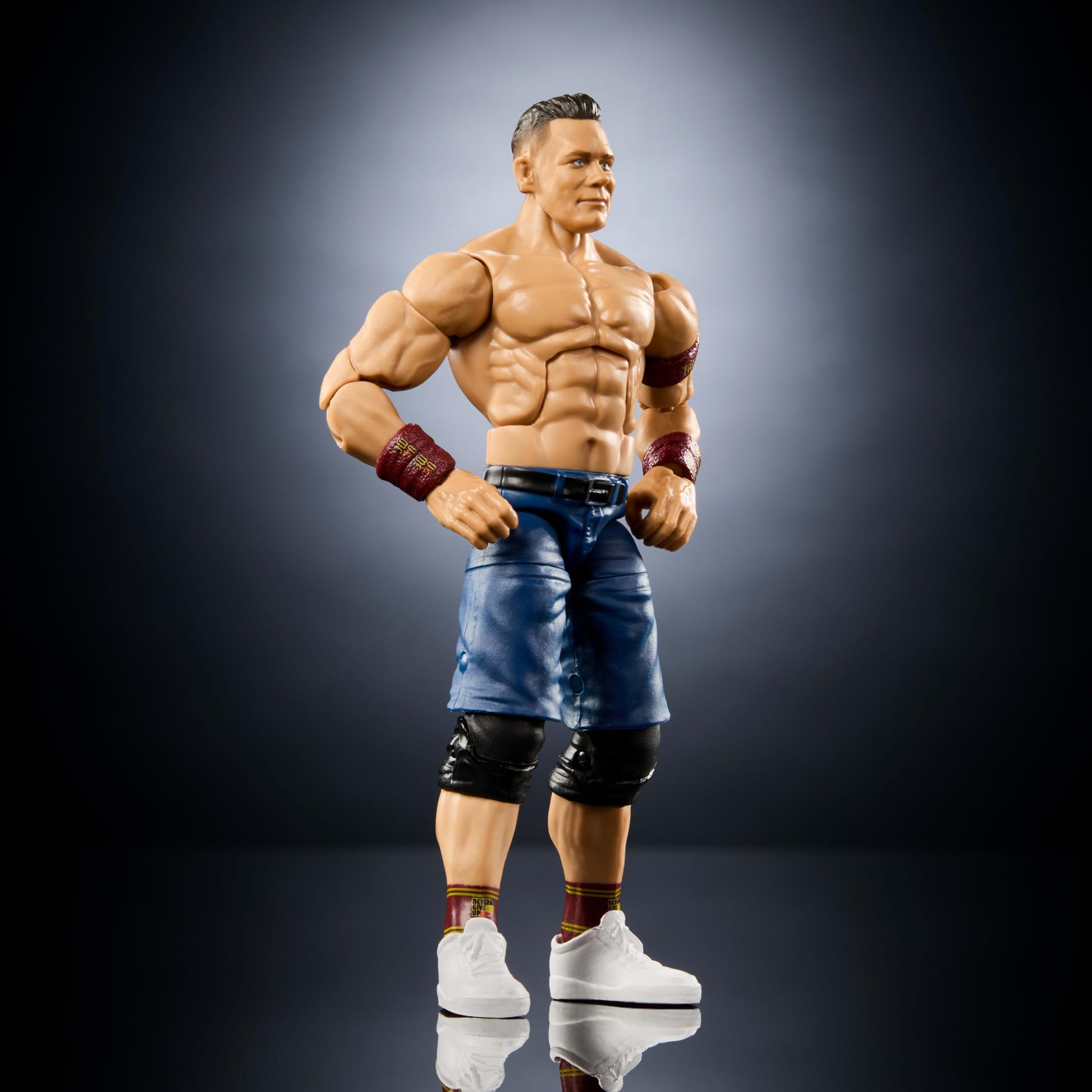 Mattel WWE JGV13 John Cena Elite Collectible 6-Inch Action Figure with Accessories, Series 120, 25 Points of Articulation and Interchangeable Hands