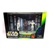 Star Wars: Power of the Force Han and Luke in Stormtrooper Disguise with Chewbacca as Prisoner Cinema Scenes Death Star Escape Action Figure