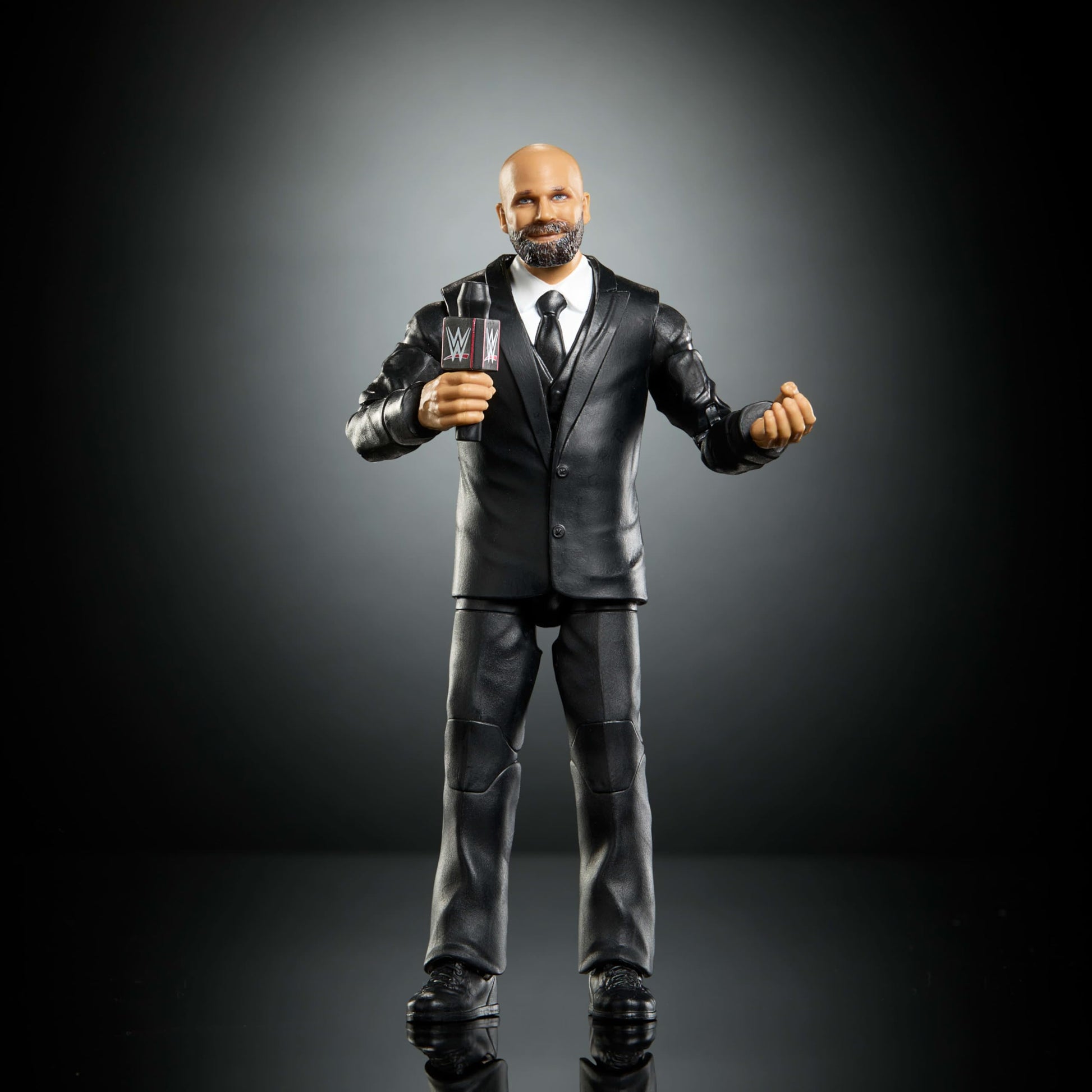 Mattel WWE Elite Collection Action Figure & Accessories, Premium Live Event Stardust Set, Wrestlemania with Sam Roberts Build-A-Figure Parts