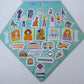 HOHTAA Scoob Sticker Pad - 8 x 8 Inches - 300 Stickers
