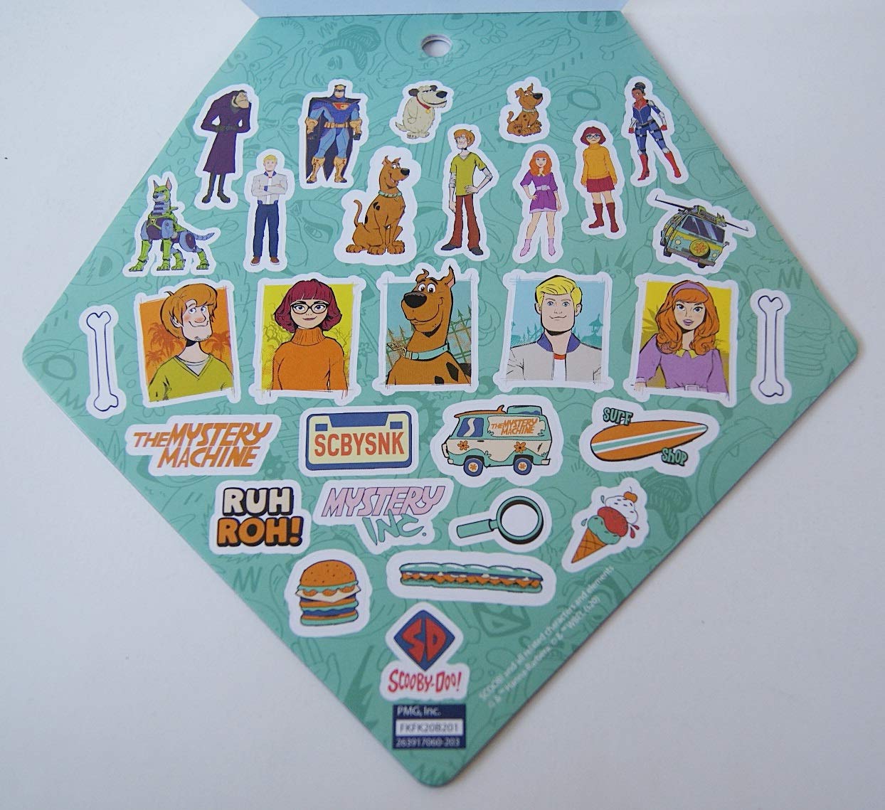 HOHTAA Scoob Sticker Pad - 8 x 8 Inches - 300 Stickers