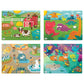 Chuckle & Roar Puzzles for Kids Ages 3-5, Toddler Puzzles, 12 & 24 Piece