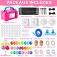 Balloon Arch Kit and Balloon Pump, 9Ft Tall & 10Ft Wide Adjustable Balloon Arch Stand with Water Base, Electric Pump, Balloons and Accessories