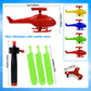 XIPEGPA 10PCS Flying Helicopters Planes 360°Rotating Airplanes Helicopter Airplane for Boys Girls Goodie Bag Stuffers Classroom Prizes Bulk Party
