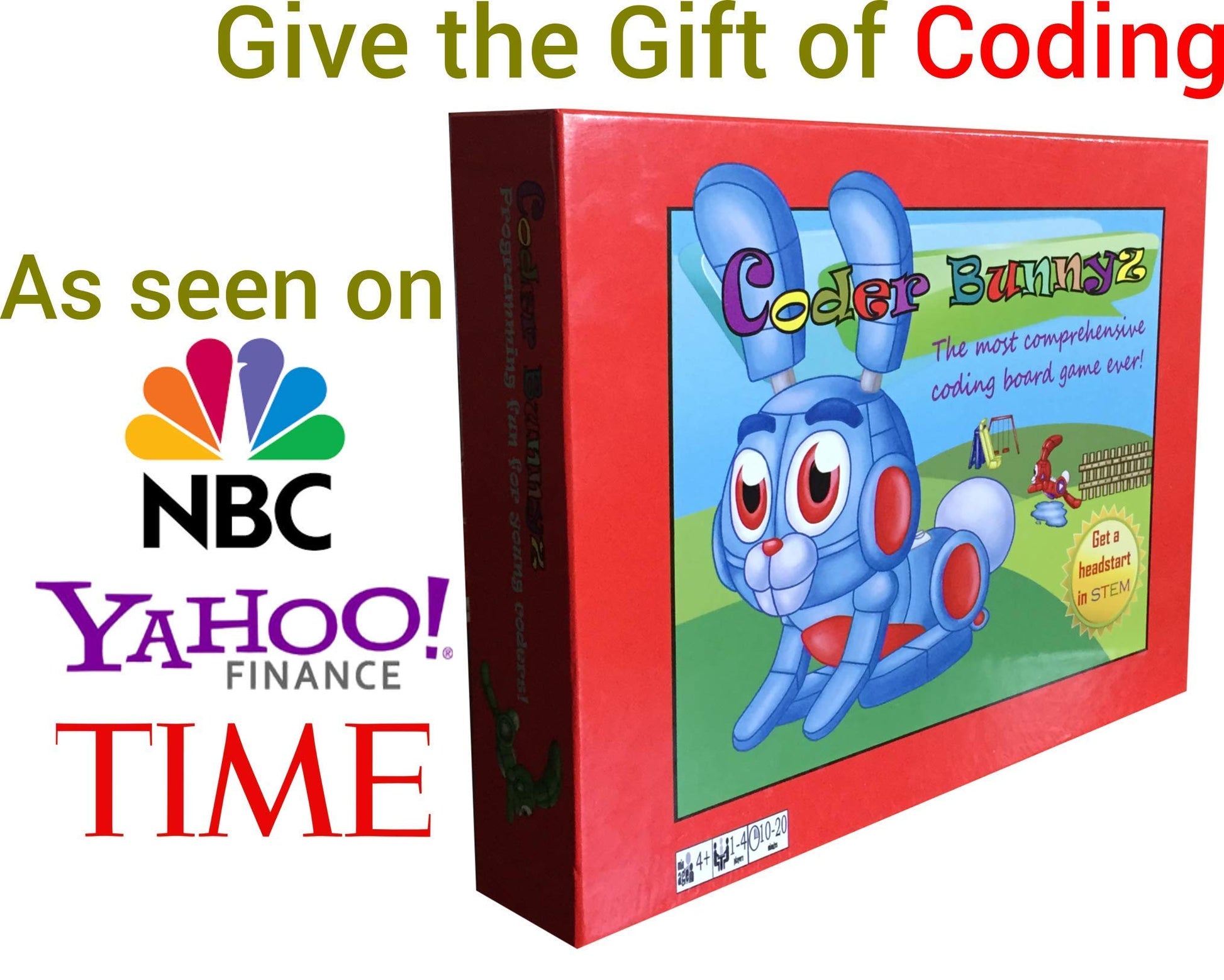 Coder Bunnyz - The Most Comprehensive STEM Coding Board Game Ever! Learn All the Concepts You Ever Need in Computer Programming in a Fun Adventure