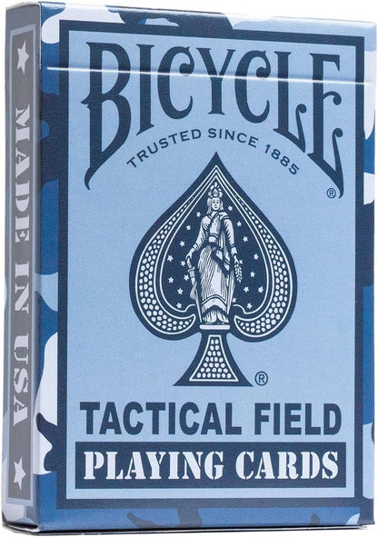 Bicycle Tactical Field Playing Cards, 1 Deck, Navy Blue or Special Ops Black (Colors May Vary)