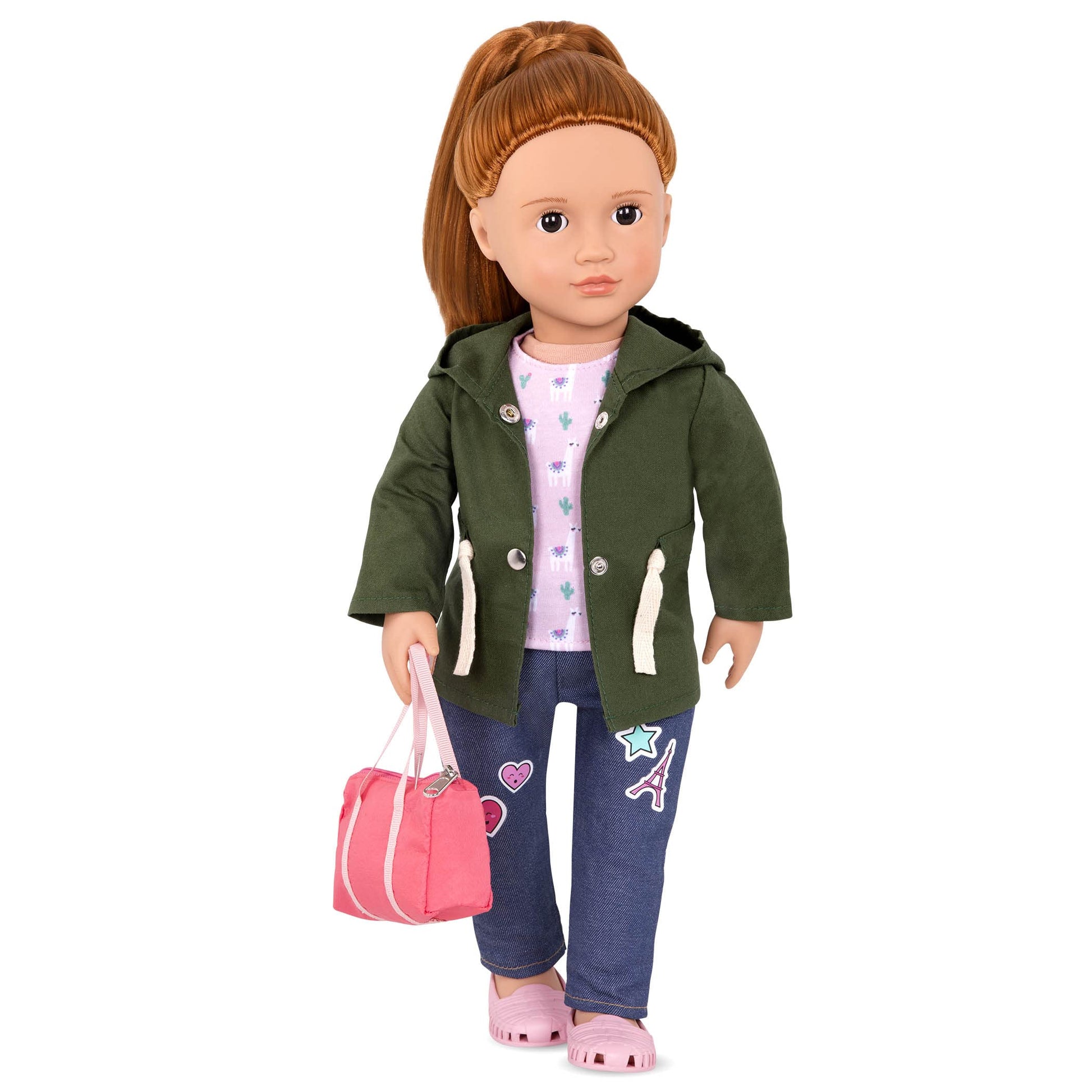 Our Generation 70.30419Z Alpaca Your Bags Toy Accessories Outfit, Blue, for A 18 inch / 46 cm Doll