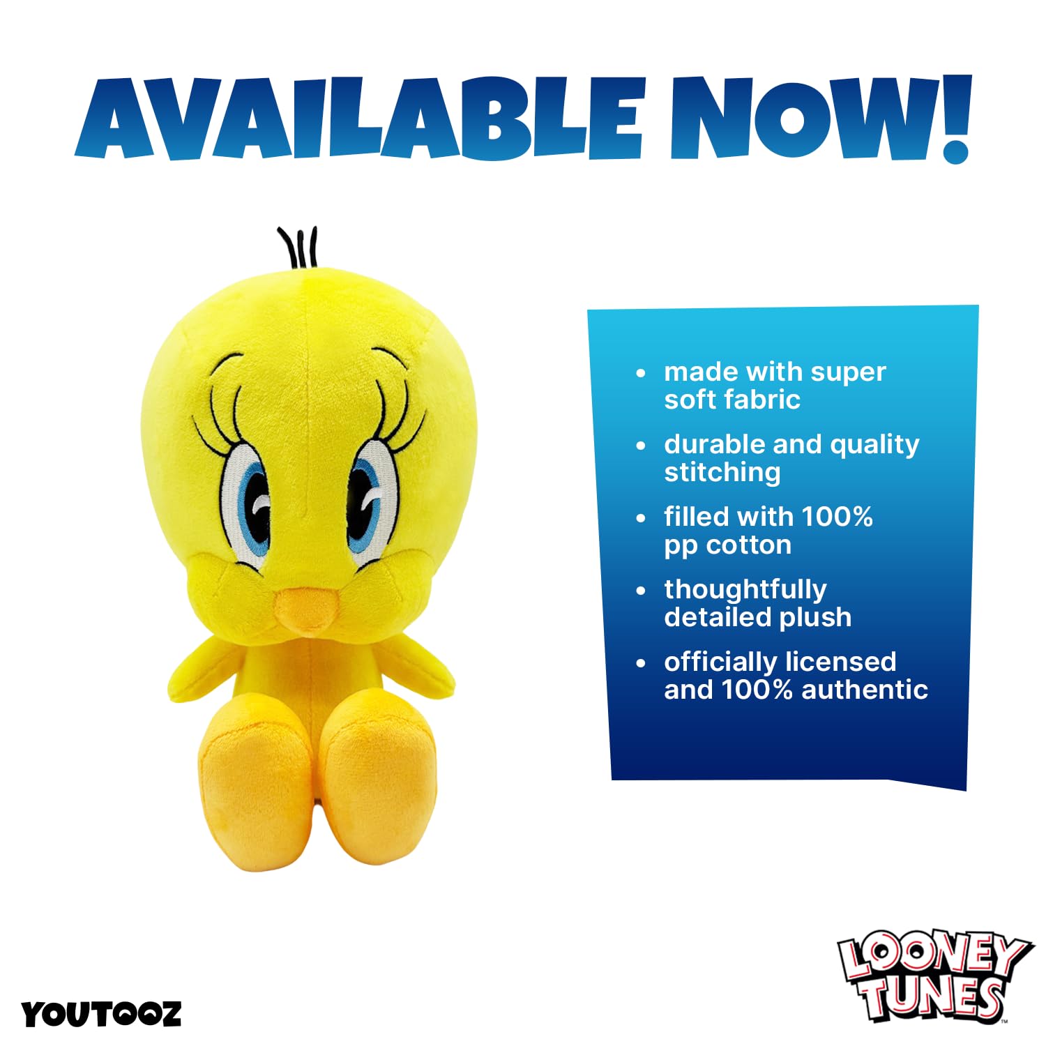 Youtooz Looney Tunes Tweety Bird 9" Plush