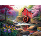 Bits and Pieces 300 Piece Puzzles for Adults Peaceful Waterside Puzzle 3-Pack - 300 Large Pieces 18" x 24" Jigsaw Puzzles, Iris Sage, No 2 Pieces