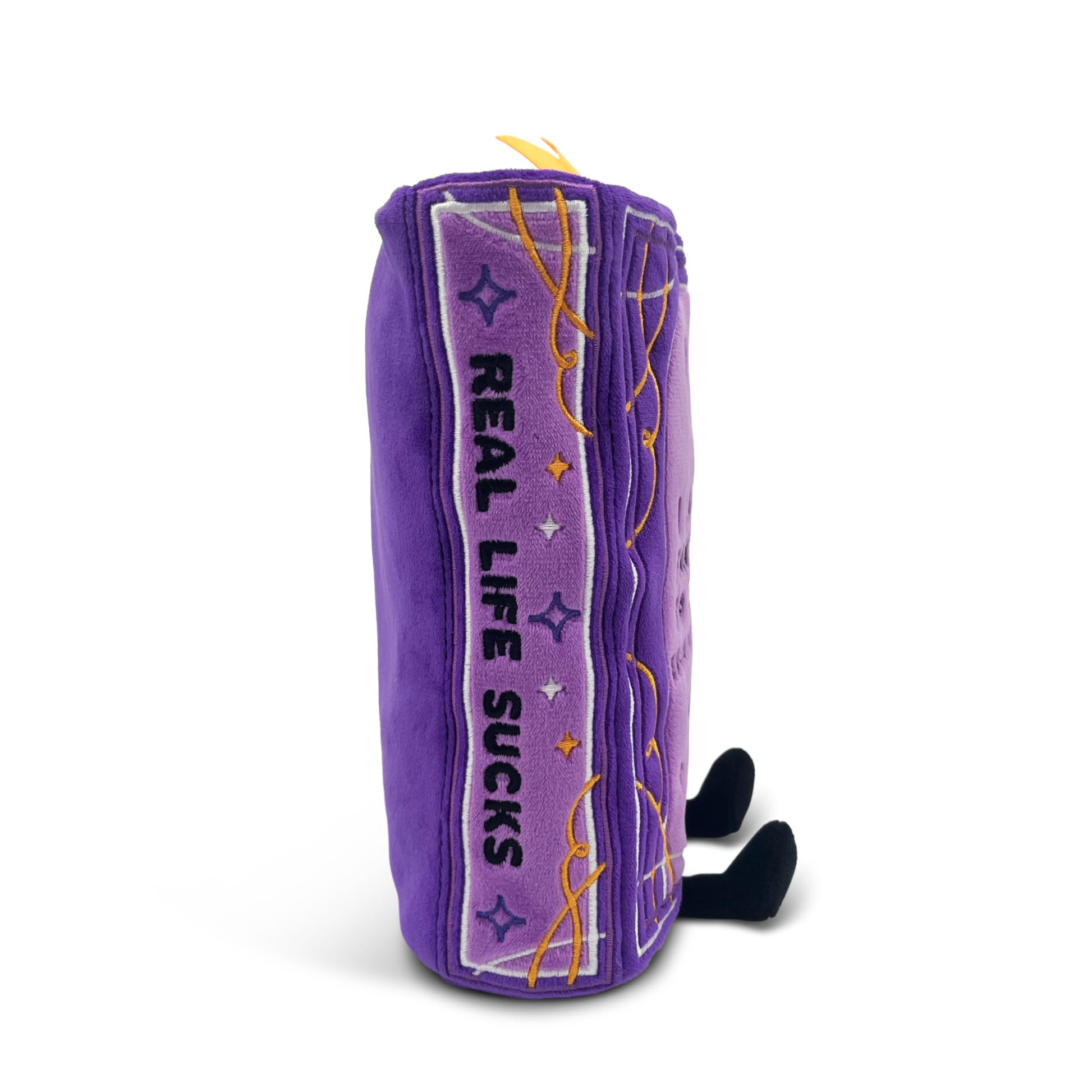 Punchkins Book Plushie - I Like My Fantasies to Help Me Escape Reality, Gift for Book Lovers, Silly Plush Toy for Gifting