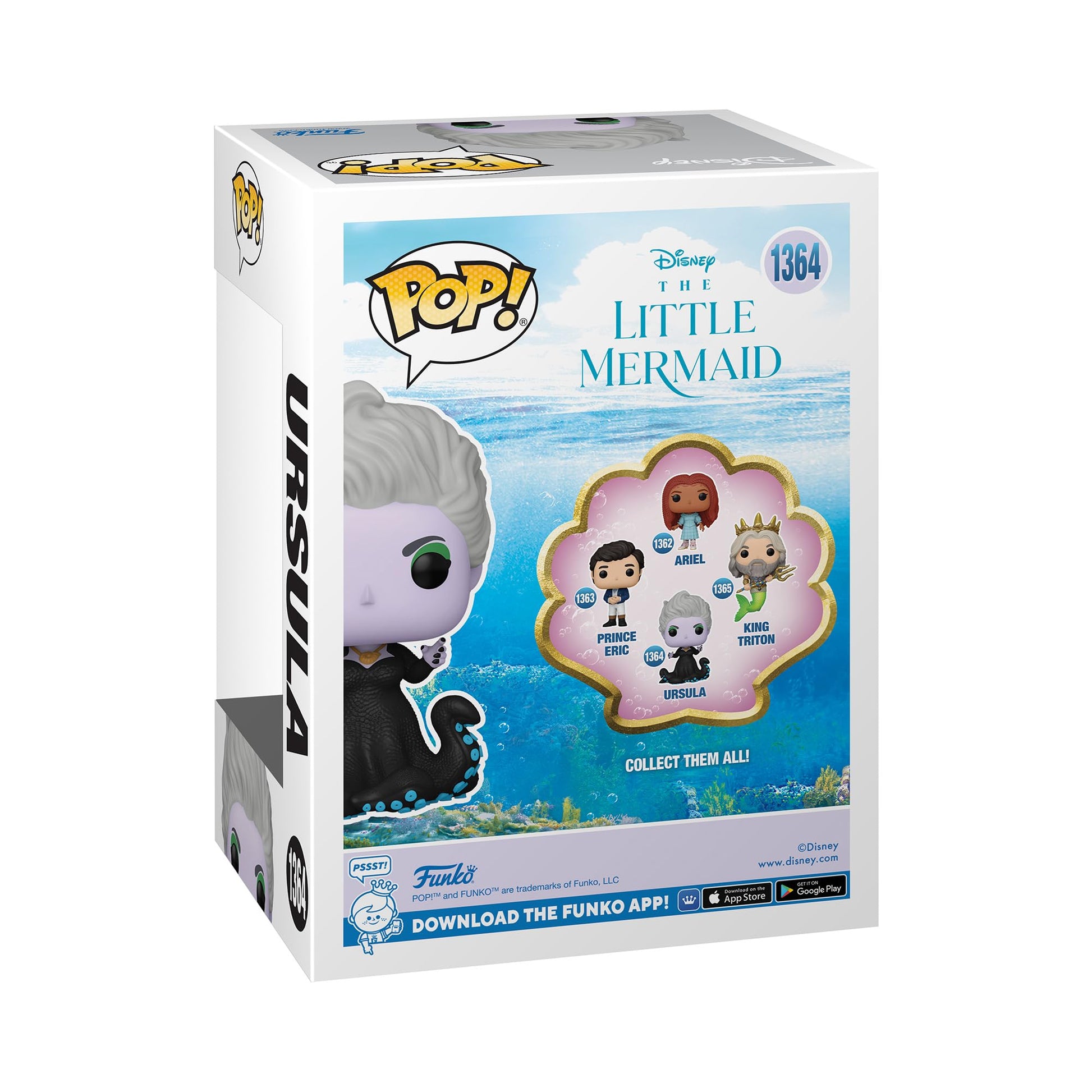 Funko POP! Disney: The Little Mermaid - Ursula - Collectable Vinyl Figure - Gift Idea - Official Merchandise - for Kids & Adults - Movies Fans - Model
