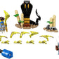 LEGO NINJAGO Epic Battle Set - Jay vs. Serpentine 71732 Building Kit; Ninja Playset Featuring Spinning Battle Toy, New 2021 (69 Pieces)
