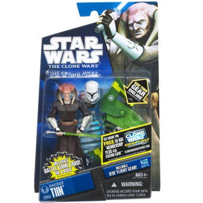 Star Wars 2011 Clone Wars Animated Action Figure CW No. 54 Saesee Tiin