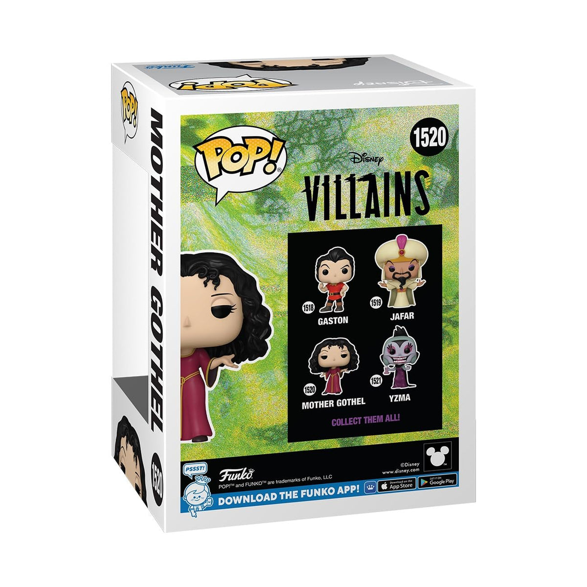 Funko POP Disney: Villains - Mother Gothel - Disney Villains - Collectable Vinyl Figure - Gift Idea - Official Merchandise - for Kids & Adults