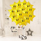 12PCS Star Foil Balloons Super Gold Coin Balloon Yellow Star Balloons for Video Game Themed Birthday Party Decorations for Boys Girls Party Supply