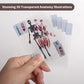The Body Deck- 3D Human Body Images Skeleton Waterproof Transparent Playing Cards clear Human Anatomy Playing Cards 2025 New Poker Cards Unique Gift
