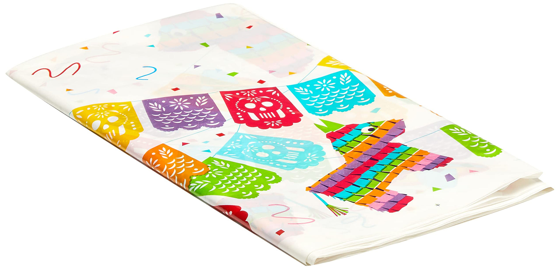Mexican Fiesta Party Plastic Table Cover, 54" x 84"