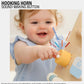 KizKnows Wooden Baby Walker Toddler Push Walker with Activity Center