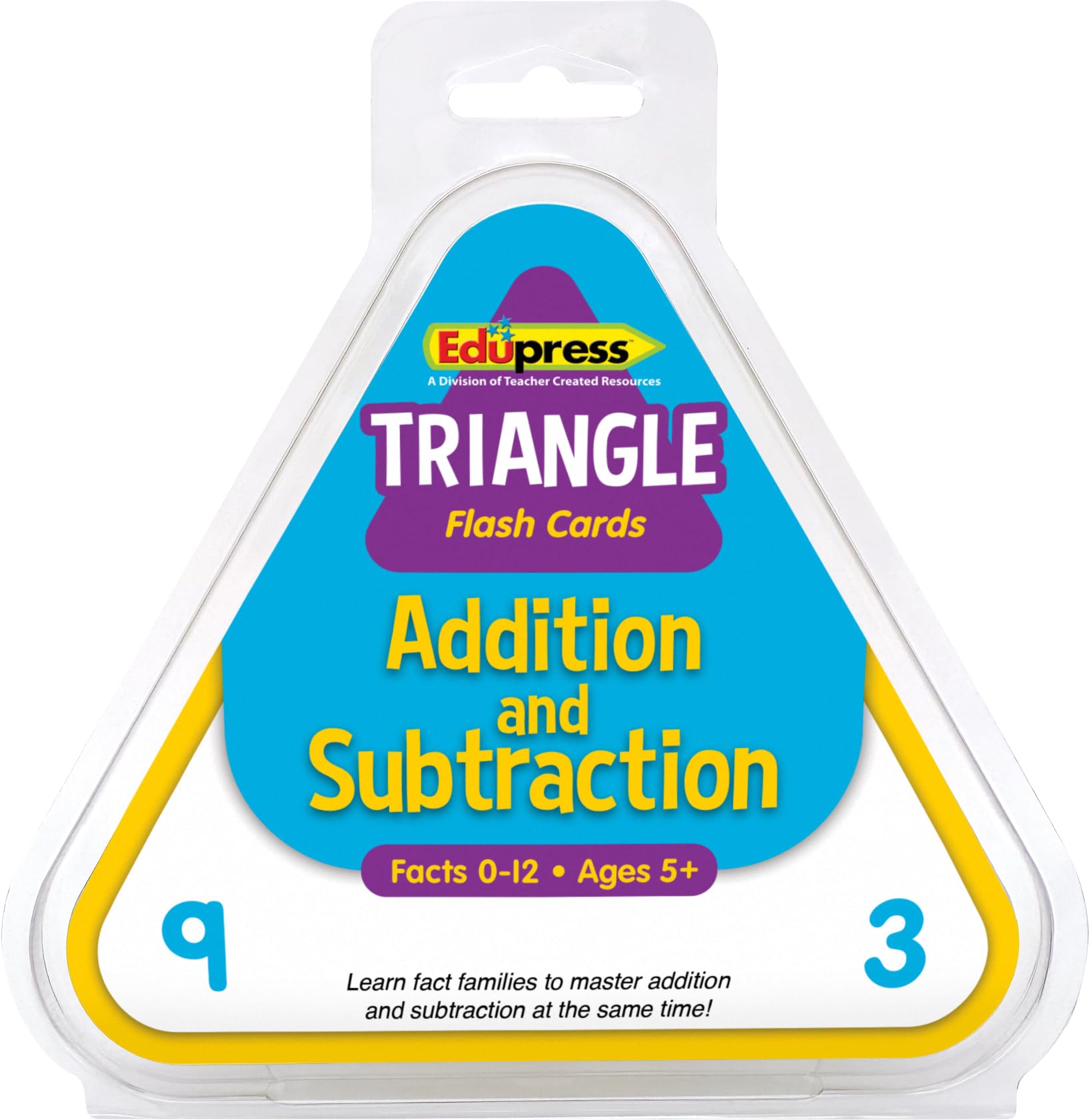 Teacher Created Resources Addition and Subtraction Triangle Flash Cards (EP62104)