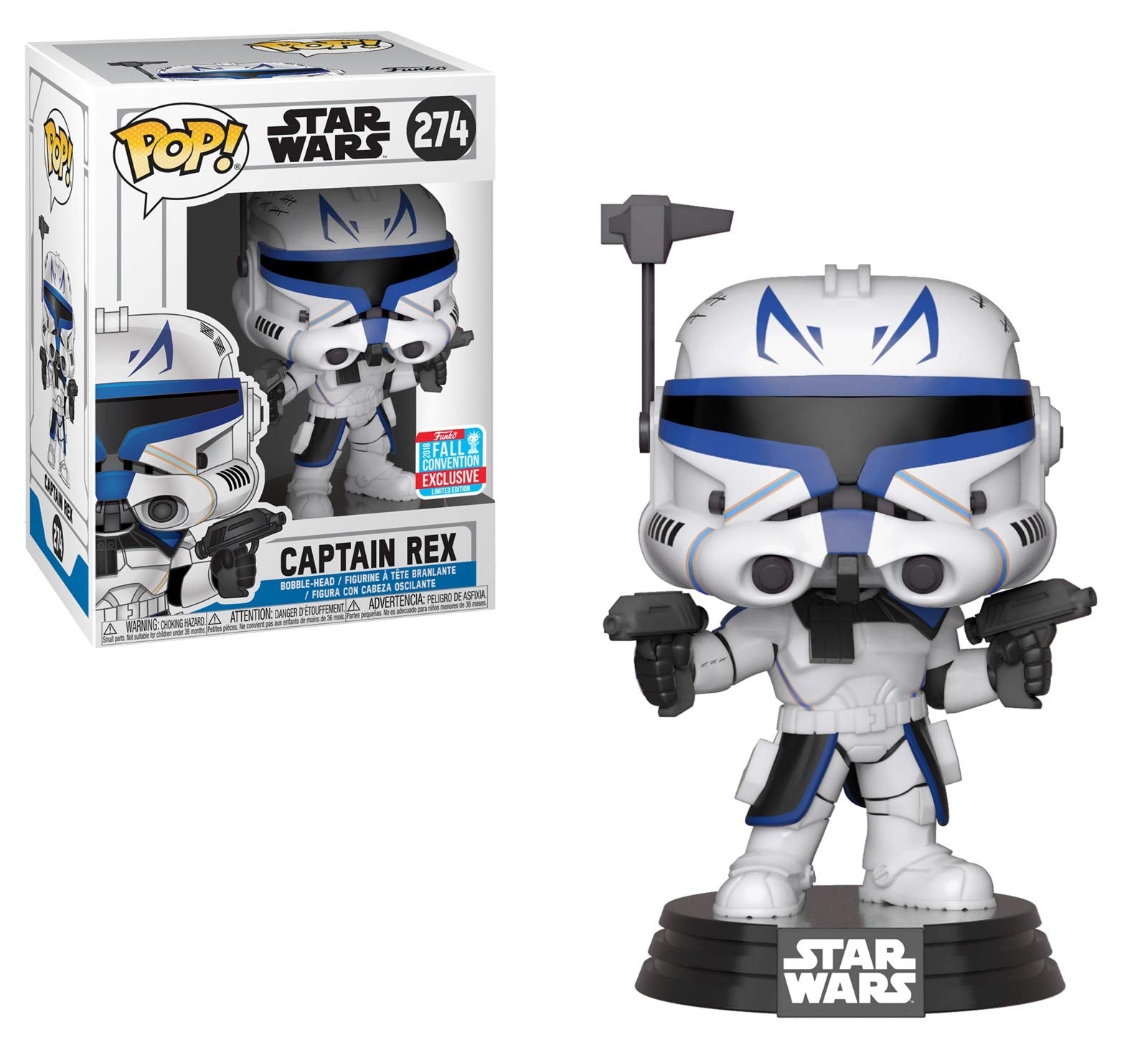 NYCC 2018 - Funko POP! Star Wars - Captain Rex #274 - Shared Exclusive!