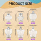 60Pcs Heart & Flower Shaped Plastic Bottles DIY Colored Sand Bottle Kit - Sand Art Activity Fun Party Supplies, 6 Styles
