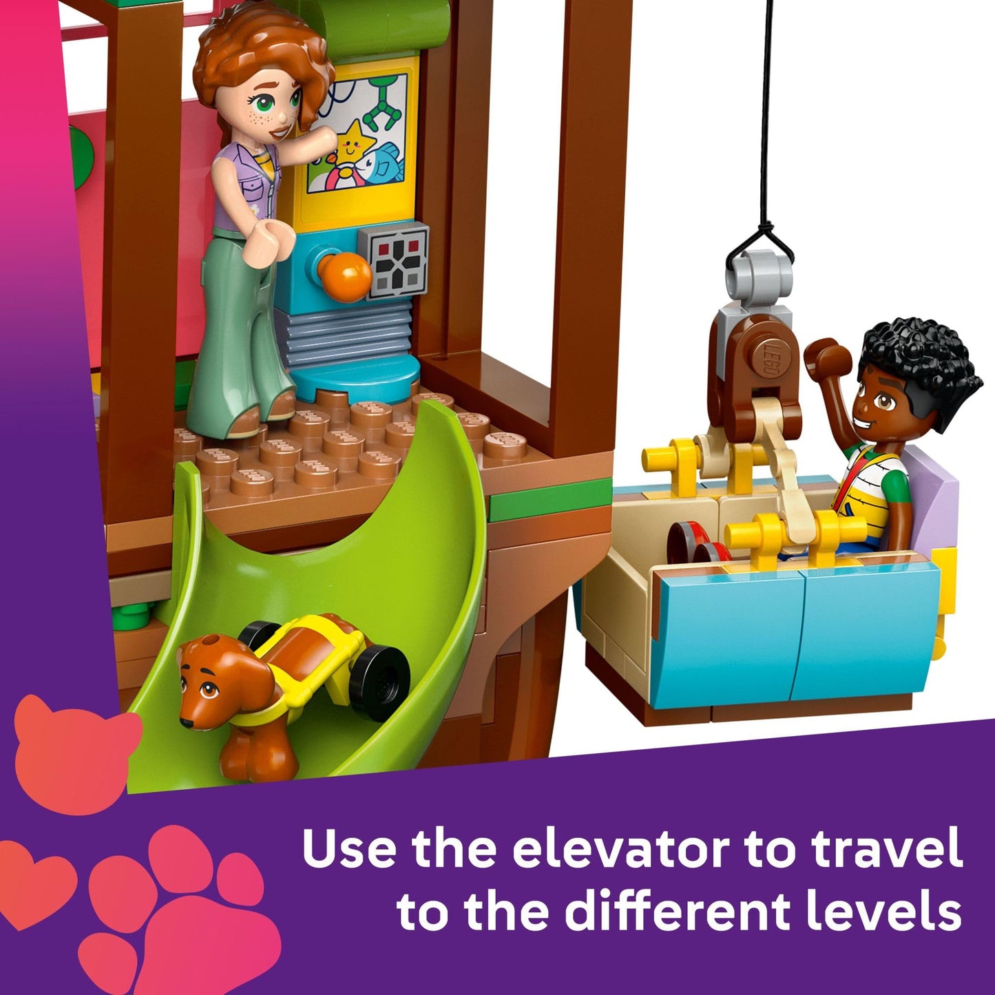 LEGO Friends Friendship Tree House Hangout - Building Toy Playset for Kids, Girls and Boys, Ages 8+ - Pretend Play Gift Idea for Birthdays - with 4