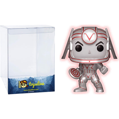 Funko Sark (Chase): P o p ! Movies Vinyl Figurine Bundle with 1 Compatible 'ToysDiva' Graphic Protector (490-20195 - B/A)