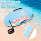 AAKQ Skimboard with Handles Tow Rope,Shore Tow Board Summer Beach Toy for Kids&Parent-Child Outdoor Lawn Interactive Pull-Along Shallow Water Rider