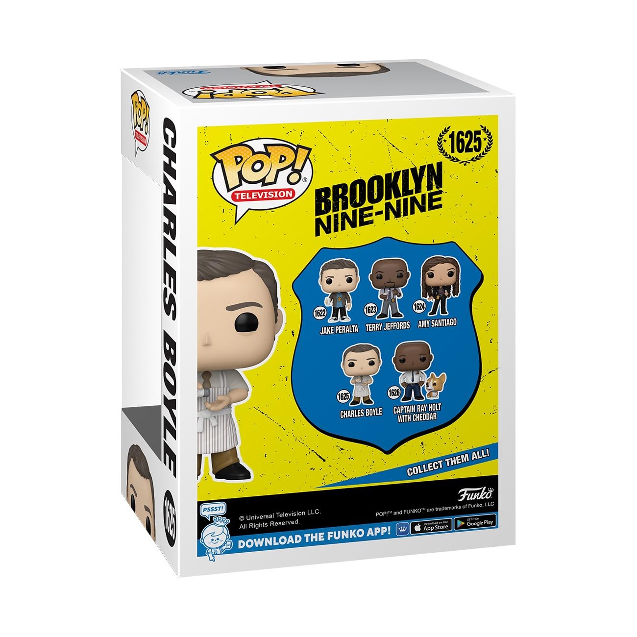 Funko POP TV: Brooklyn Nine Nine - Charles Boyle - Collectable Vinyl Figure - Gift Idea - Official Merchandise - for Kids & Adults - TV Fans - Model
