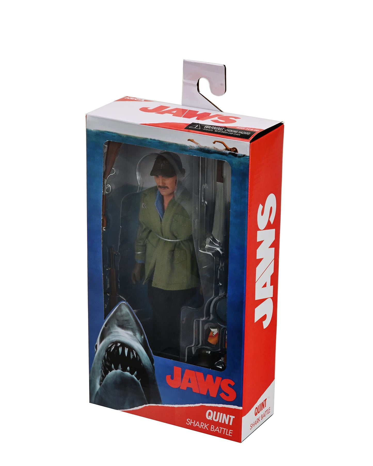 NECA Jaws - Sam Quint - 8” Clothed Action Figure