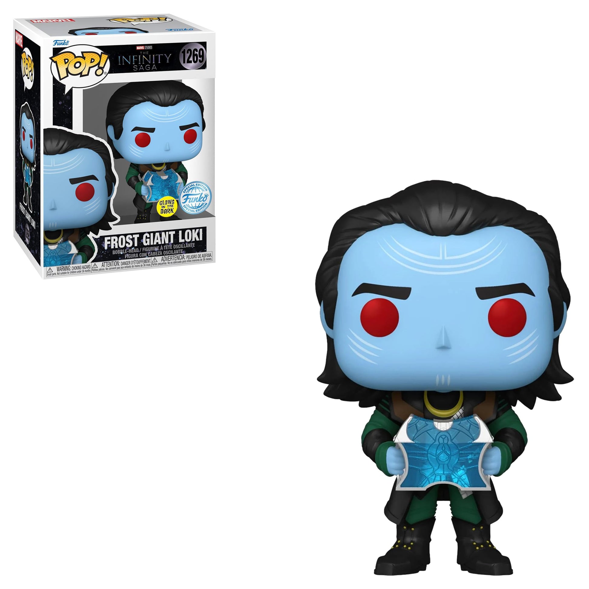 Funko POP! Frost Giant Loki Glow-in-The-Dark Entertainment Earth Figure (#1269)