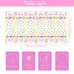 2pcs Slime Time Birthday Party Tablecloths 108 x 54 inches Colorful Splatter Painting Table Cover Splash Graffiti Table Cloths for Slime Theme Kids