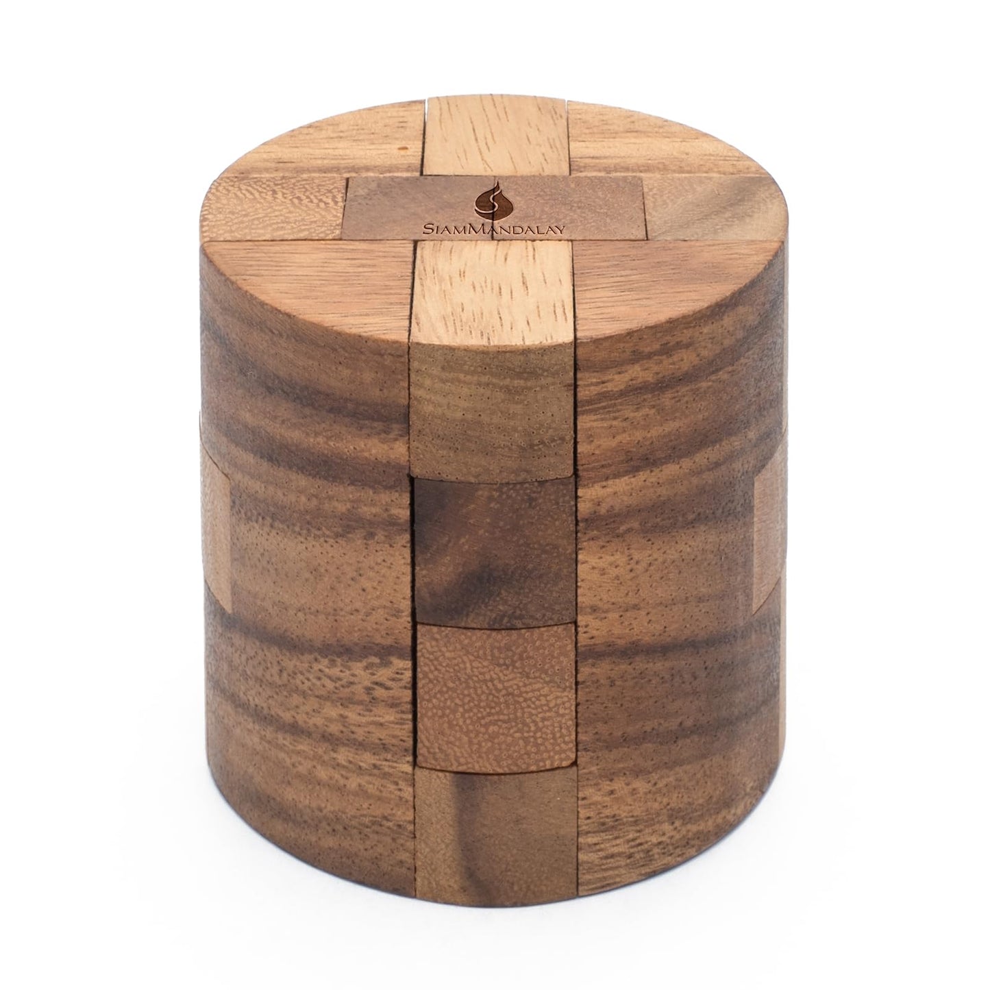 Powder Keg: 3D Wooden Puzzles Brain Teasers for Adults Interlocking Mechanical Handheld Mind Logic Puzzles Unique Gift for Christmas and Birthdays