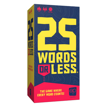 25 Words or Less Board Game, Figure Out the Secret Words Before Time Runs Out, 300 Cards, Timer & Countdown Board Included, Fast-Paced Party Game