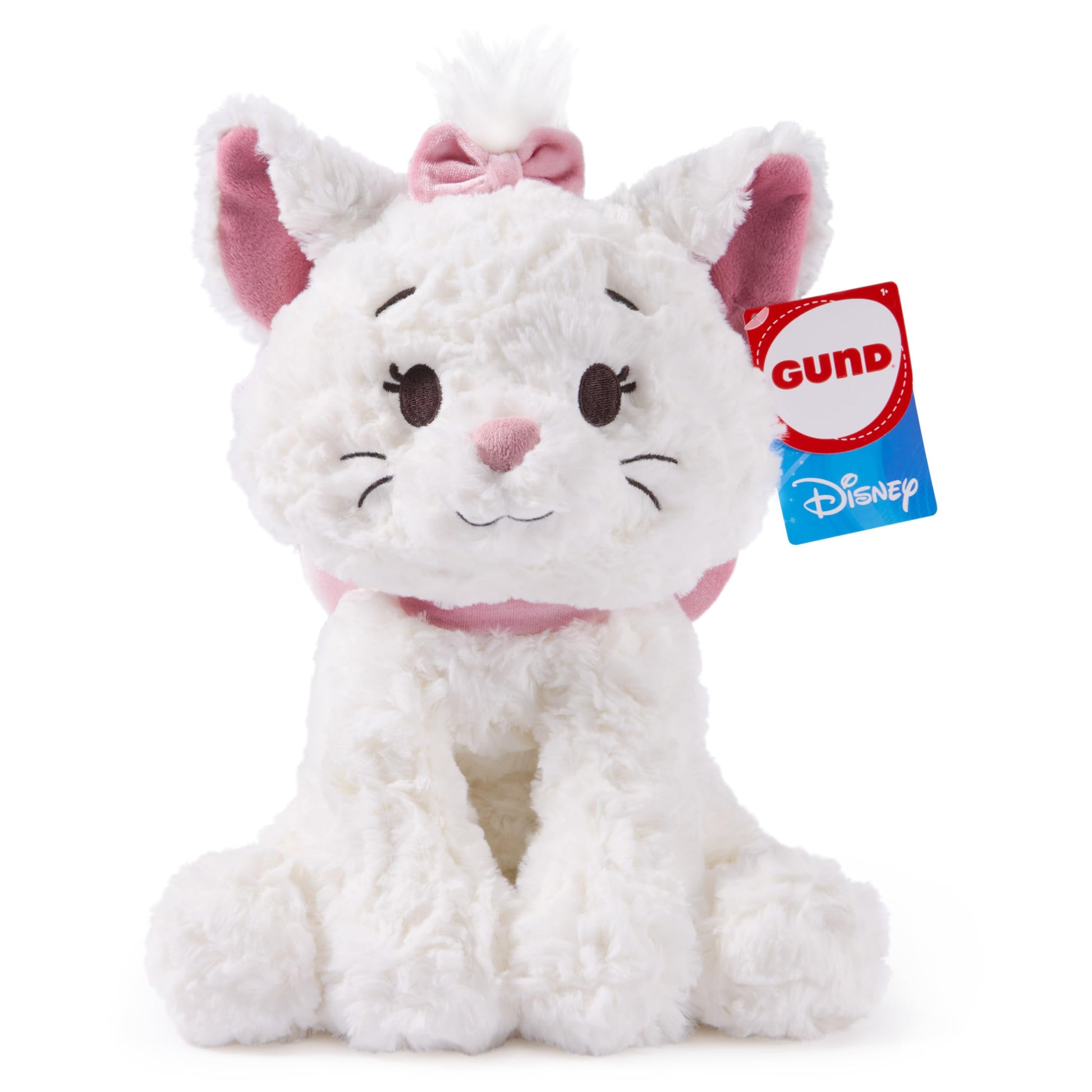 GUND Disney Cozys Collection Marie 10-Inch Kitten Stuffed Animal, Ages 0+