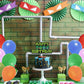 Turtle Cake Topper Anime Hero Happy Birthday Cake Topper Turtle Weapon Decorations for Birthday Party Decorations Party Supplies for Boys Girls