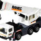 Matchbox Working Rigs 4-Pack, Set of 4 Toy Construction Trucks & Equipment with Moving Parts (Styles May Vary)