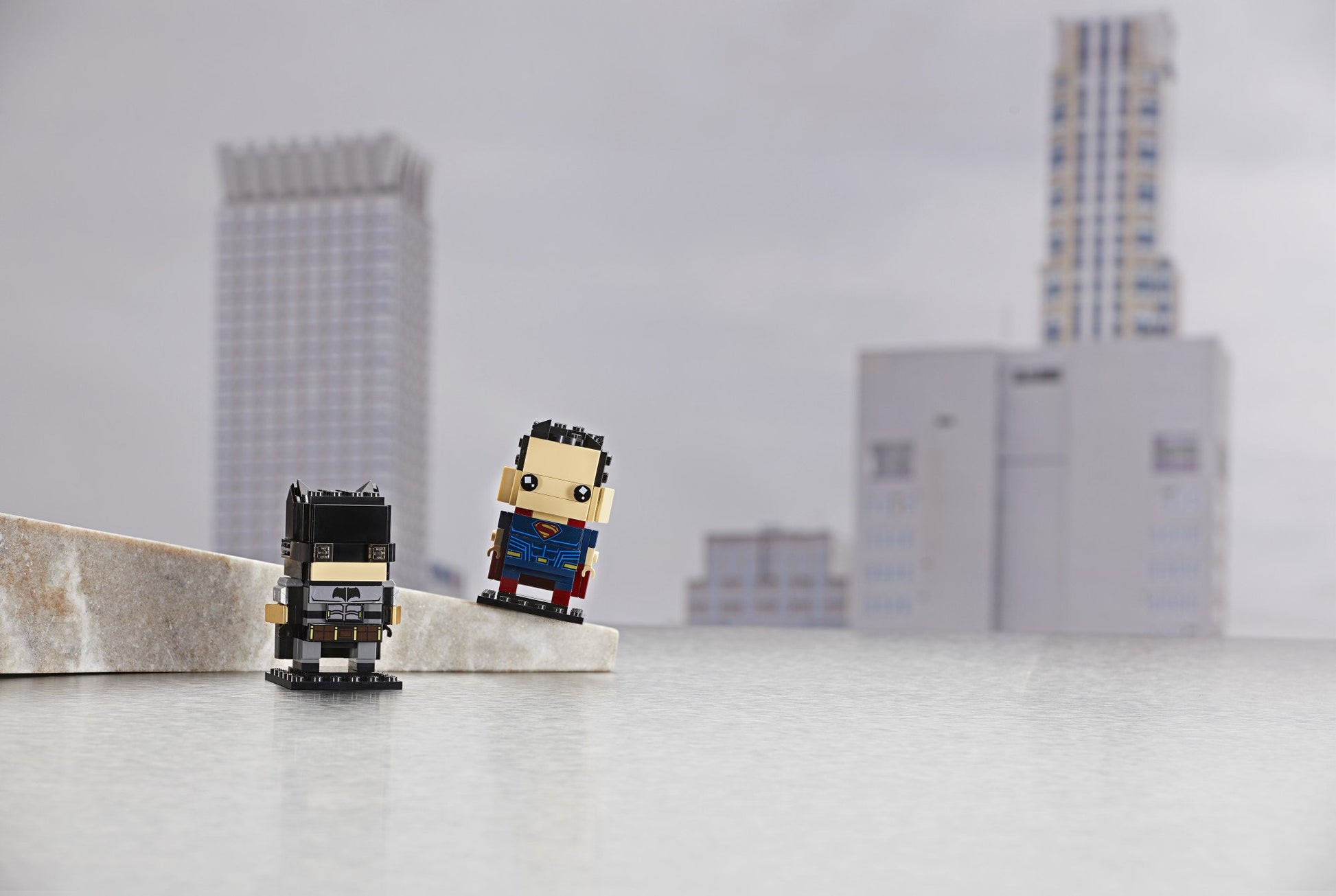 LEGO BrickHeadz Tactical Batman and Superman 41610 Building Kit (209 Piece) (Amazon Exclusive)