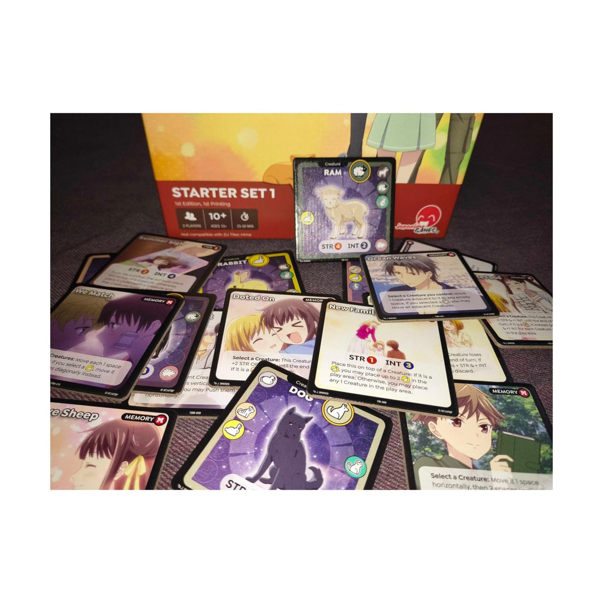 Japanime Games ZU Tiles: Fruit Basket Set 1