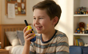 Minions Walkie Talkies for Kids, Static Free Indoor and Outdoor Toys